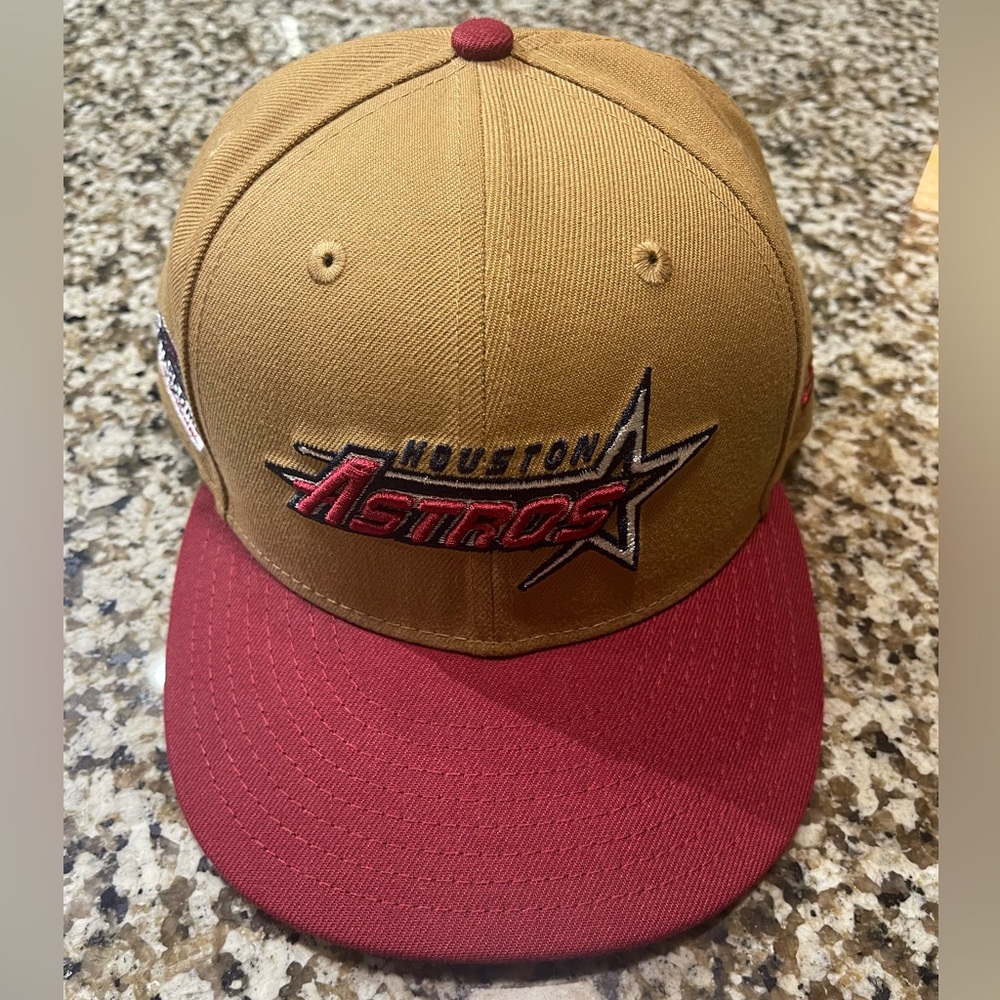 New Era Houston Astros Custom 59fifty 7-3/8